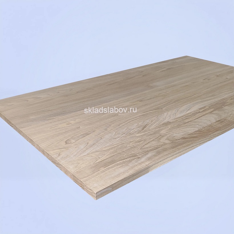 Мебельный щит из ясеня категория Экстра цельная ламель 20×300×2400мм Мебельный щит из ясеня категория Экстра цельная ламель 20×300×2400мм